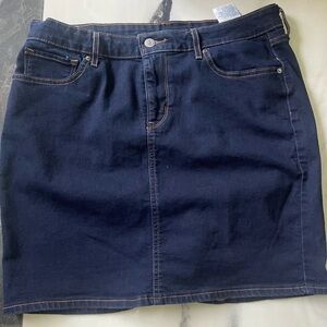 Levi's Indigo Denim Skirt